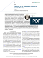 IDE-Integrated Microneedle Arrays As Fully Biodegradable Platforms For Wearable