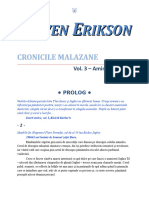 Steven Erikson - Cronicele Malazane - V3 Amintirile Gheţii 1.0 10 ' (SF)