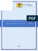 Plan D'urgence D'acces Electricite - 2021-2023