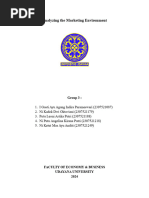   Analyzing Marketing Environment