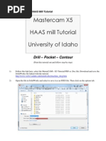 Download MasterCAM X5 Tutorial by tedfill SN71530069 doc pdf