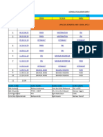 Jadwal SMP Islam Al-Amin Semster 2 2024