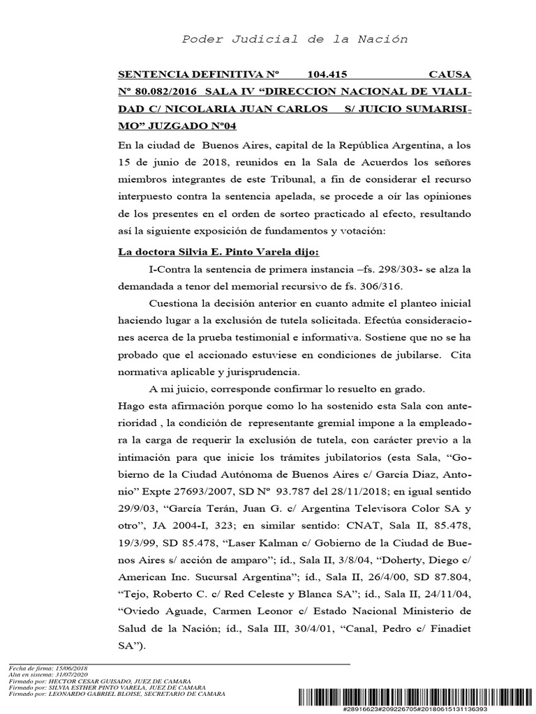 Papapapa 1 | PDF | Sentencia (ley) | Caso de ley