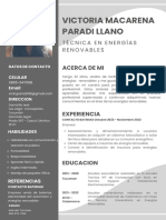 Grey White Modern Graphic Designer Resume