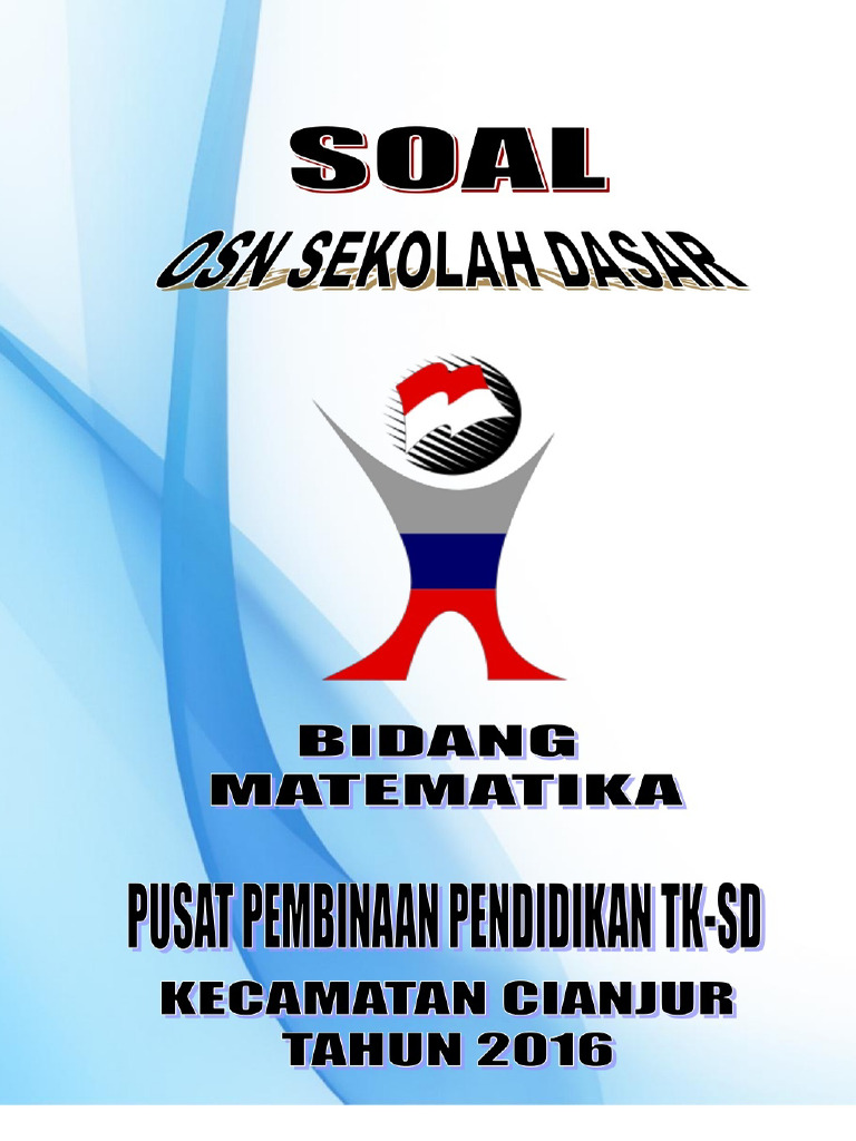 Pdf Soal Matematika Sd Osn 2016 Compress Pdf