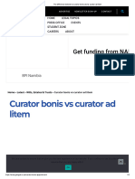 The Difference Between A Curator Bonis and A Curator Ad Litem