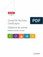 CompTIA PenTest+ PT0-001 Exam Objectives 3.0