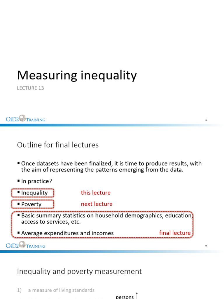 Inequality Measurement Techniques | PDF | Economic Inequality ...
