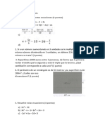 Examen de Ecuaciones