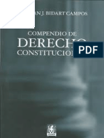 Compendio de Derecho Constitucional. German J. Bidart Campos