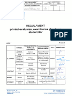 Anexa 2 Regulament Evaluare Examinare Notare Studenti