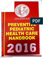 Preventive Pediatrics 2016