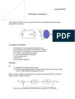 Rattrapage M1 AUTOMATIQUE2 2020