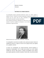 Histórico Da Cromatografia