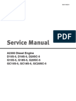 Service Manual: A2300 Diesel Engine D15S-5, D18S-5, D20SC-5 G15S-5, G18S-5, G20SC-5 GC15S-5, GC18S-5, GC20SC-5