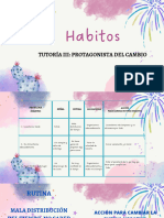 Habitos - Señales - Mercedes Huaman