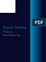 Nasdaq Global Trading Policy
