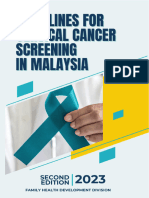 Guidelines For Cervical Cancer Screening in Malaysia 2023 Final (27.10.2023)