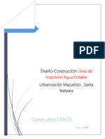 Memoria Linea de Impulsión AP