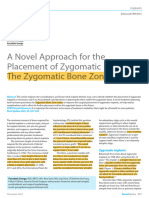 A Novel Approach For The Placement of Zygomatic Implants: The Zygomatic Bone Zone Index