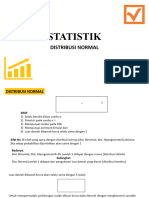 Statistik 08 Distribusi Normal