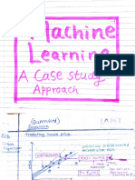 Coursera Course - Machine Learning - A Case Study Approach