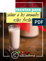 Recetas para Salvar A Los Animales Estas Fiestas