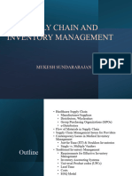 Supply Chain Inventory Management 