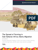 WHP 4-2-9 Read - The Spread of Farming in Sub-Saharan Africa - 760L