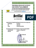 Sertifikat: Universitasjember