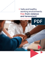 ILO - Safe and Healthy Workplace Free From Violence and Harressment
