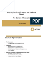 Mapping Rural Economy and Market