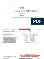 W3 Equilibrium Electrochemistry
