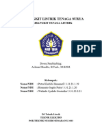 Makalah Pembangkit Listrik Tenaga Surya Kelompok 7