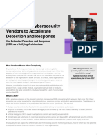 Consolidate Cybersecurity Vendors To Accelerate Detection and Response