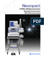 Nihon Kohden Neuropack M1 MEB 9200 EMG EP IOM System Manual