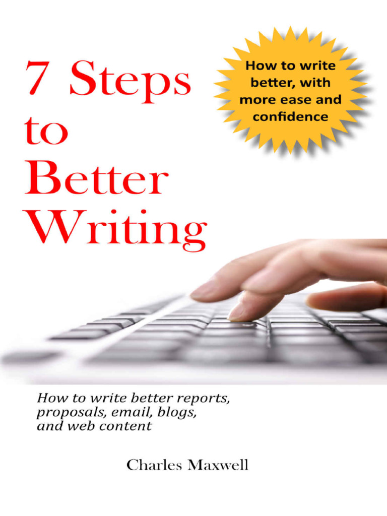 7 Steps To Better Writing | PDF | Image Scanner | Speech Recognition