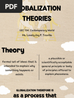 Gec 104 Lesson 02 Theories of Globalization