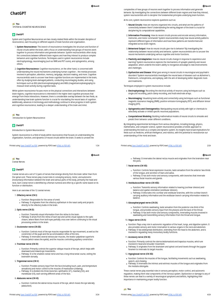 CGM 403 Notes | PDF | Limbic System | Cerebral Cortex