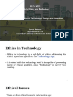 Chapter 4 - Ethical Perspective of Technology - Design and Invention