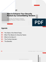 How To Enhance Your Security Posture by Consolidating Vendors