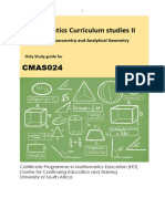 CMAS024 - Study Guide - 2