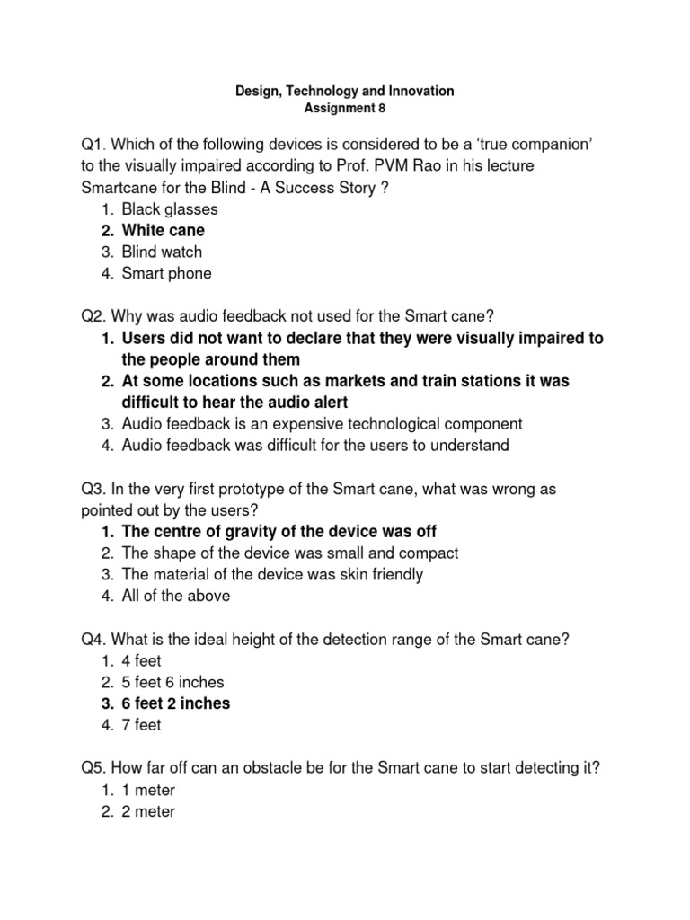 Week 8 | PDF | Visual Impairment