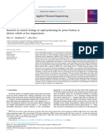 Research On Control Strategy of Rapid Preheating For Pow 2024 Applied Therma