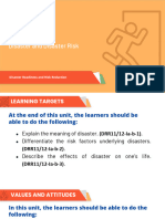 DRRR LESSON 1 To 3 The Concept of Disaster and Disaster Risk