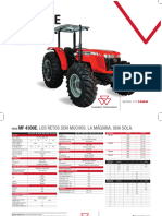 Tractores Massey Ferguson MF 4300 Folleto Digital