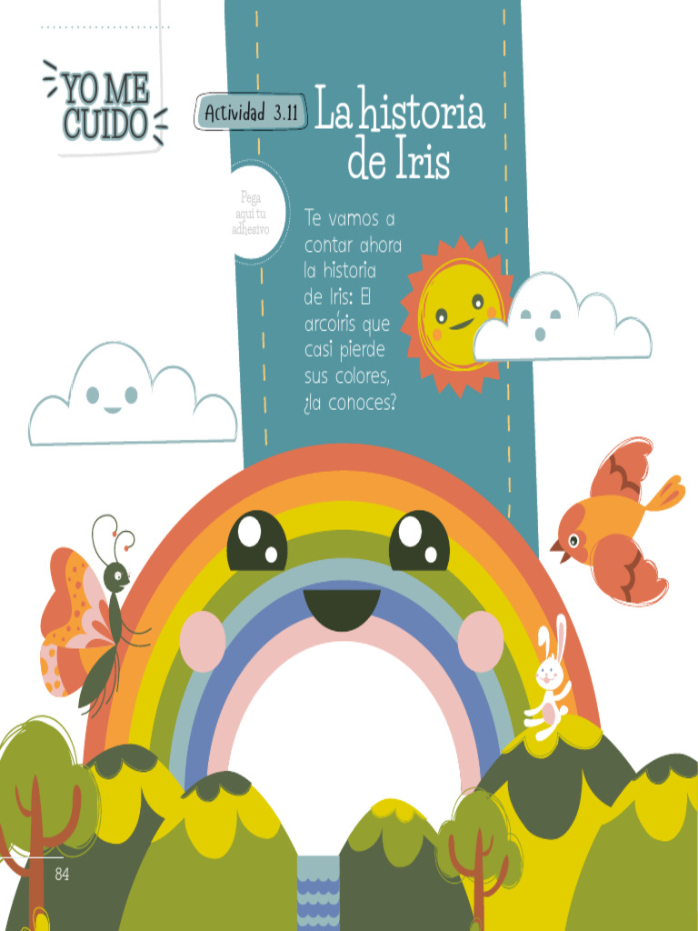 La historia de Iris y su arcoíris | PDF | Arco iris