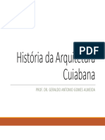 Historia Da Arquitetura Cuiabana