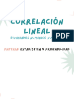 Correlación Lineal