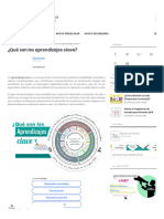 ¿Qué Son Los Aprendizajes Clave - Apoyo Primaria